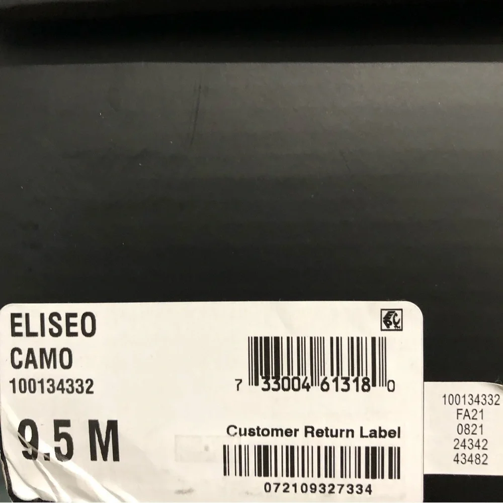 INC International Concepts Eliseo Camo Lace Up Boots Size 9.5M